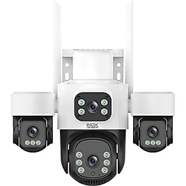 INOX-X114 4x3MP Dört Lensli WiFi PTZ Kamera