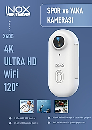 INOX-X605 2K SPORT YAKA KAMERASI WiFi