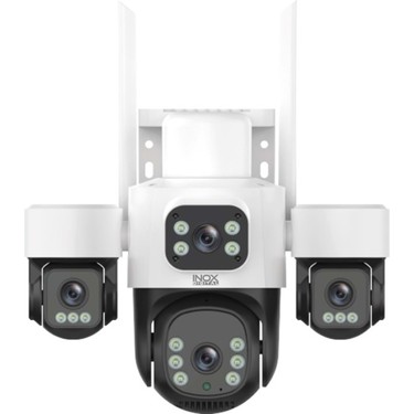 INOX-X114 4x3MP Dört Lensli WiFi PTZ Kamera